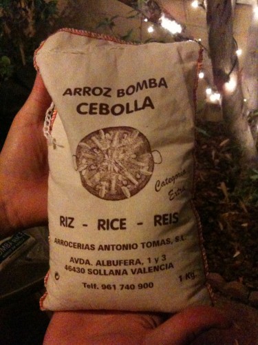 Paella rice - Arroz Bomba Cebolla