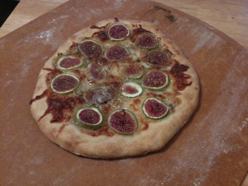 green fig pizza