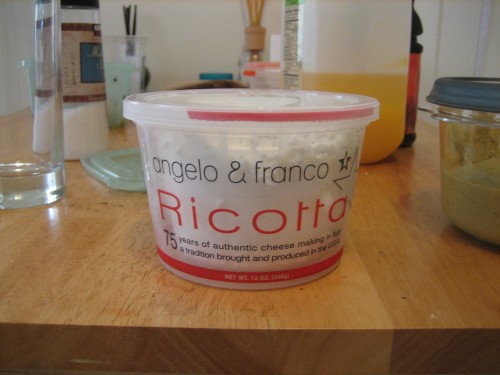 Angelo and Franco Ricotta Cheese