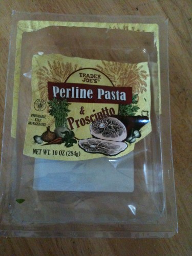 Trader Joe's Perline Prosciutto Pasta