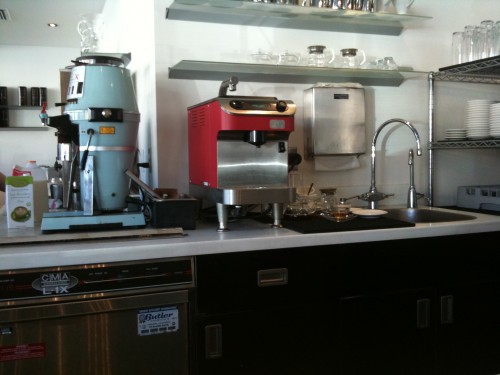 The infamous Clover coffee machine