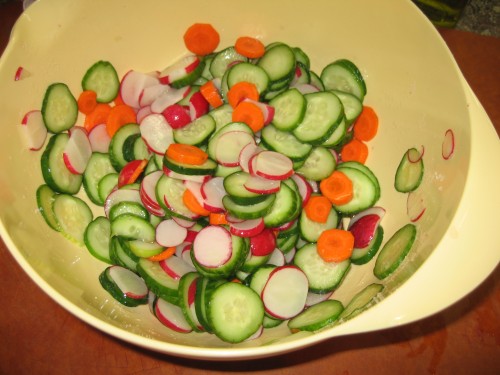 making pickles